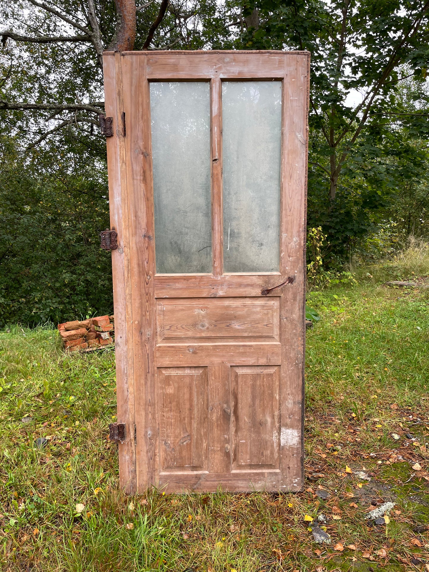 Enkeldörr med glas 78,5x198