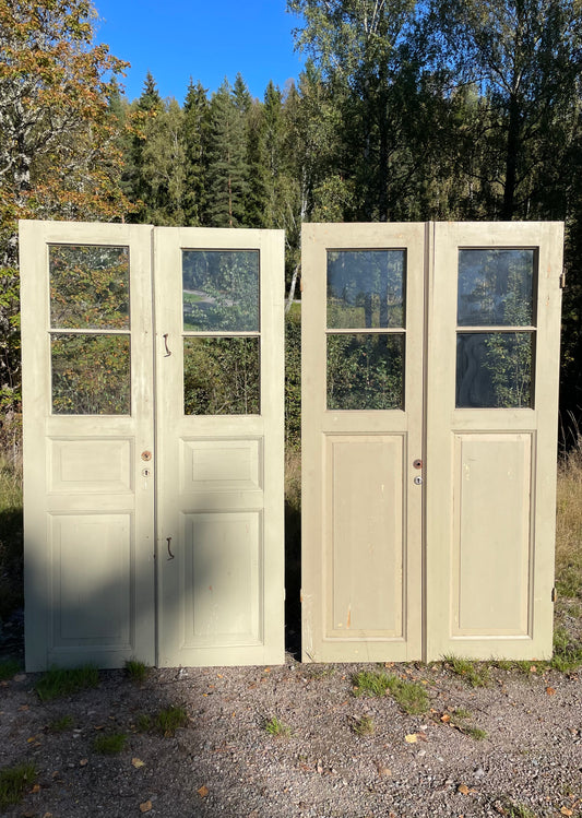 Pardörr inner & ytter 119x206,5