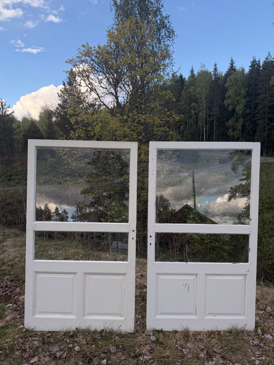 Inner och ytterdörr. 112x195