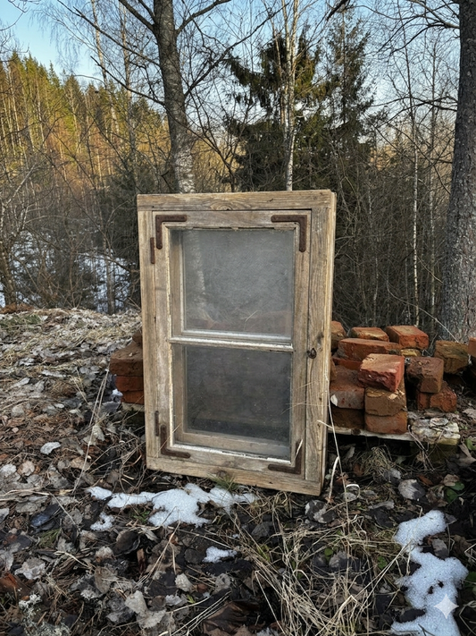 Fönster finns 2st 59 x90