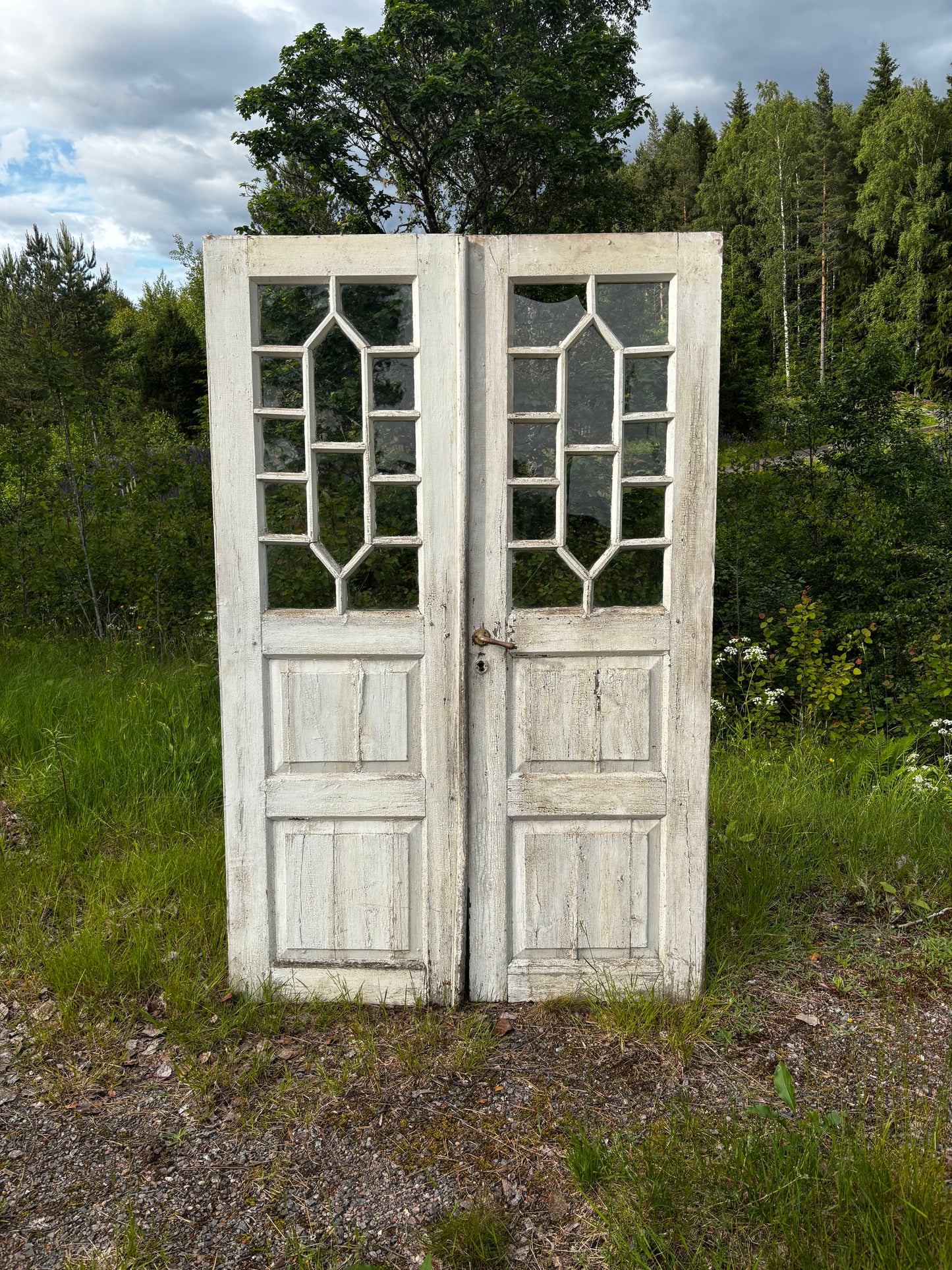 Pardörr 130x203