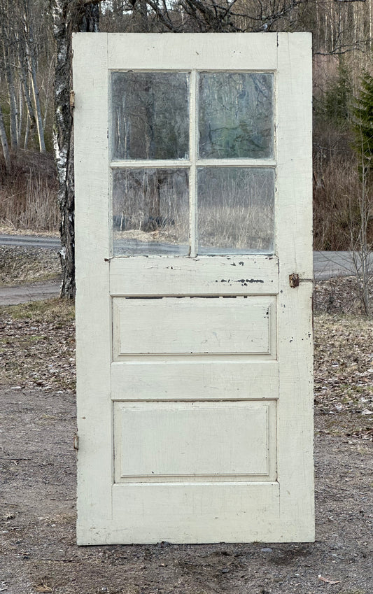 Enkeldörr med glas 83,5x180